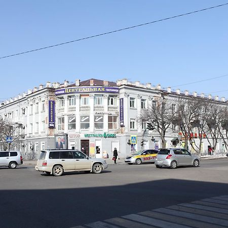 Centralnaya Hotel Ussuriisk Exterior foto