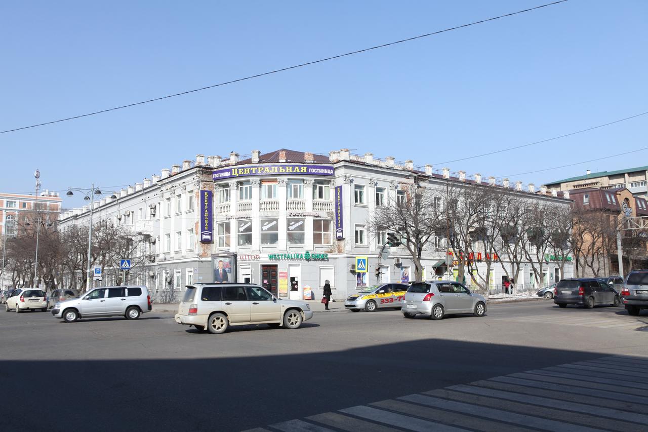 Centralnaya Hotel Ussuriisk Exterior foto